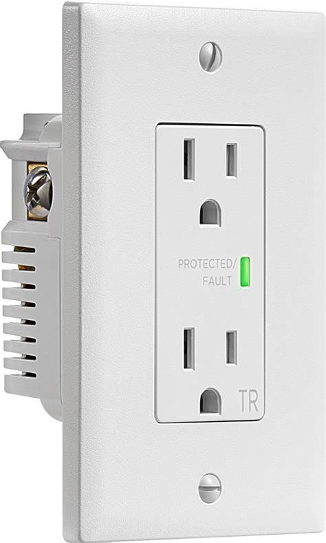 wall outlet surge protector receptacle